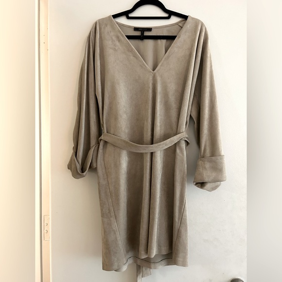 BCBGMaxAzria Suede Mini Dress - Picture 5 of 6